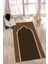 Dijital Baskılı Kaymaz Yıkanabilir (70X130) Hediyelik Namazlık Seccade, N-Seccade-08-Kahve, 3