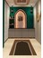 Dijital Baskılı Kaymaz Yıkanabilir (70X130) Hediyelik Namazlık Seccade, N-Seccade-08-Kahve, 4