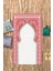 Dijital Baskılı Kaymaz Yıkanabilir (70X130) Hediyelik Namazlık Seccade, N-Seccade-27-Kırmızı, 2
