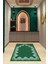 Dijital Baskılı Kaymaz Yıkanabilir (70X130) Hediyelik Namazlık Seccade, N-Seccade-14-Yeşil, 3
