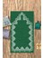 Dijital Baskılı Kaymaz Yıkanabilir (70X130) Hediyelik Namazlık Seccade, N-Seccade-14-Yeşil, 4
