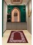 Dijital Baskılı Kaymaz Yıkanabilir (70X130) Hediyelik Namazlık Seccade, N-Seccade-12-Bordo, 4