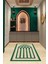 Dijital Baskılı Kaymaz Yıkanabilir (70X130) Hediyelik Namazlık Seccade, N-Seccade-19-Yeşil, 3