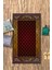 Dijital Baskılı Kaymaz Yıkanabilir (70X130) Hediyelik Namazlık Seccade, N-Seccade-22-Kırmızı, 3