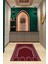 Dijital Baskılı Kaymaz Yıkanabilir (70X130) Hediyelik Namazlık Seccade, N-Seccade-02-Kırmızı, 5