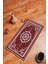 Dijital Baskılı Kaymaz Yıkanabilir (70X130) Hediyelik Namazlık Seccade, N-Seccade-40-Kırmızı, 3