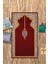 Dijital Baskılı Kaymaz Yıkanabilir (70X130) Hediyelik Namazlık Seccade, N-Seccade-18-Kırmızı, 4