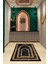 Dijital Baskılı Kaymaz Yıkanabilir (70X130) Hediyelik Namazlık Seccade, N-Seccade-21-Gri, 2
