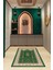 Dijital Baskılı Kaymaz Yıkanabilir (70X130) Hediyelik Namazlık Seccade, N-Seccade-30-Yeşil, 1