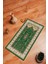 Dijital Baskılı Kaymaz Yıkanabilir (70X130) Hediyelik Namazlık Seccade, N-Seccade-30-Yeşil, 5