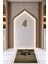 Dijital Baskılı Kaymaz Yıkanabilir (70X130) Hediyelik Namazlık Seccade, N-Seccade-48-Kahve, 3