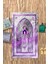 Dijital Baskılı Kaymaz Yıkanabilir (70X130) Hediyelik Namazlık Seccade, N-Seccade-36-Mor, 1