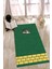 Dijital Baskılı Kaymaz Yıkanabilir (70X130) Hediyelik Namazlık Seccade, N-Seccade-45-Yeşil, 5
