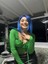 Asimetrik Kesim Crop Tül Bluz 3