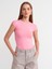 30856 Poliamid T-Shirt-Pembe 1