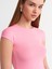30856 Poliamid T-Shirt-Pembe 4