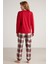 Ekoseli Pijama Takımı 4