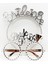 Colezium15 Bride To Be Yazılı Taç ve Bride To Be Yazılı Gözlük Seti Gümüş Renk (Clz) 1