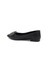 (Shoes) Taş Biye Toka Detaylı Günlük Kadın Babet Siyah 3