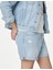 Saf Pamuklu Regular Fit Denim Şort (6-16 Yaş) 2