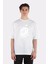 Beyaz Oversize T-Shirt Shenlong-White 1