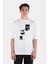 Beyaz Oversize T-Shirt Siblings 1