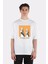Beyaz Oversize T-Shirt Psycho Pass 1