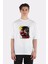 Beyaz Oversize T-Shirt Megalo Box 1