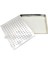 Cerrahi Metal Sterilizasyon Konteyner 17X13X1.5 cm Cerrahi Konteyner Tıbbi Laboratuvar Malzemesi 1