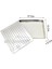 Cerrahi Metal Sterilizasyon Konteyner 17X13X1.5 cm Cerrahi Konteyner Tıbbi Laboratuvar Malzemesi 2
