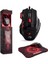 Profesyonel Işıklı Gamer Oyuncu Mouse + Mousepad Kaymaz Hassasiyet Kontrollü Gaming Pro 1000/2400/4200 Dp G-2 1