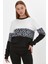 Leopar Desenli Sweatshirt (B23-26500) 2