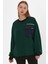 Cep Detaylı Oversize Sweatshirt (E23-75500) 1