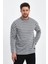 Alexander Gardi  Çizgili Comfort Fit Basic Sweatshirt (B23-00158) 5