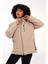 Astarli Oversize Kapitone Mont (E23-627A) 4