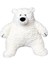 KhalidBain Sevimli Büyük Beyaz Ayı Bebek Kutup Ayısı Peluş Oyuncak Oturma Duruşu Çocuk Peluş Oyuncak Bebek Kavrama Makinesi (Yurt Dışından) 1