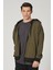 Fermuarlı Kapüşonlu Sweatshirt (UN-501403) 1