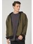 Fermuarlı Kapüşonlu Sweatshirt (UN-501403) 4