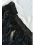 Isıya Dayanıklı Yıkanabilir Yarımay Çıt Çıt Saç 1#SIYAH-DALGALI-60CM-110 Gr+2 Adet Yan Çıtçıt Saç 5