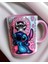 Mugs And Love Stitch 3D Baskı Büyük Boy Kupa 1