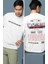 Oversize Turuncu Dodge Srt Sırt Baskılı Tişört, Erkek-Kadın Araba Temalı Couple T-Shirt 1