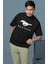 Oversize Mustang Gen 5 Sırt Baskılı Tişört, Erkek-Kadın Araba Temalı Couple T-Shirt 2