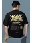 Oversize Sarı Aston Martin Sırt Baskılı Tişört, Erkek-Kadın Araba Temalı Couple T-Shirt 3