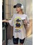 Only Trendwear Unisex Special Agent Baskılı Oversize Tshirt 1