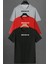 Only Trendwear Brooklyn Baskılı Unisex Oversize 3'lü T-Shirt Paketi 1
