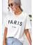 Only Trendwear Unisex Paris Baskılı Oversize Tshirt 1
