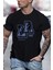 Only Trendwear Erkek La California 1987 Baskılı Oversize Tshirt 1