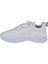 Hakiki Deri Erkek Spor Ayakkabı Sneaker HJ-24260-M BEYAZ 3