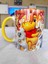 Mugs And Love Winny The Pooh Sarı 3D Baskı Büyük Boy Kupa 2