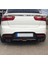 Kia Rio Sedan Uyumlu Body Kit Difüzör 4 Çıkış Gri Yuvarlak 2